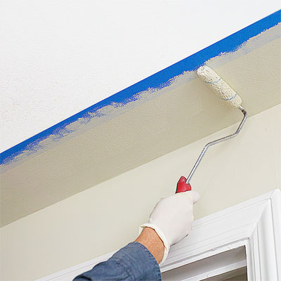 Paint the Ceiling Bands | How to Use Paint to Mimic the Look of Trim ...